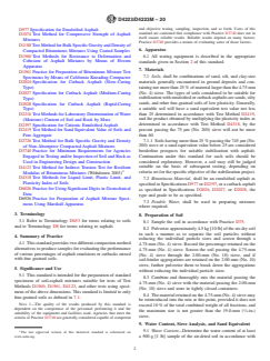 ASTM D4223/D4223M-20 ASTM D4223/D4223M-20 - Standard Practices for Preparation of Test Specimens of Asphalt-Stabilized Soils - Page 2 preview