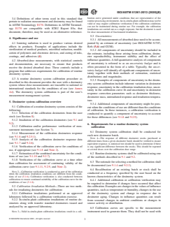 ASTM ISO/ASTM51261-13(2020) ASTM ISO/ASTM51261-13(2020) - Standard Practice for Calibration of Routine Dosimetry Systems for Radiation Processing - Page 3 preview