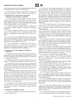 ASTM ISO/ASTM51261-13(2020) ASTM ISO/ASTM51261-13(2020) - Standard Practice for Calibration of Routine Dosimetry Systems for Radiation Processing - Page 4 preview