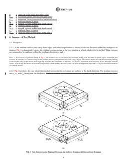 ASTM E837-20 REDLINE ASTM E837-20 - Standard Test Method for Determining Residual Stresses by the Hole-Drilling Strain-Gage Method - Page 4 preview