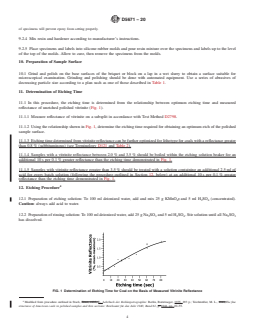 ASTM D5671-20 REDLINE ASTM D5671-20 - Standard Practice for Polishing and Etching Coal Samples for Microscopical Analysis by Reflected Light - Page 4 preview