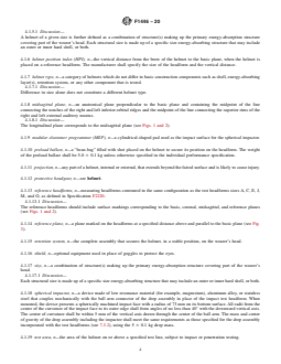 ASTM F1446-20 REDLINE ASTM F1446-20 - Standard Test Methods for Equipment and Procedures Used in Evaluating the Performance Characteristics of Protective Headgear - Page 4 preview