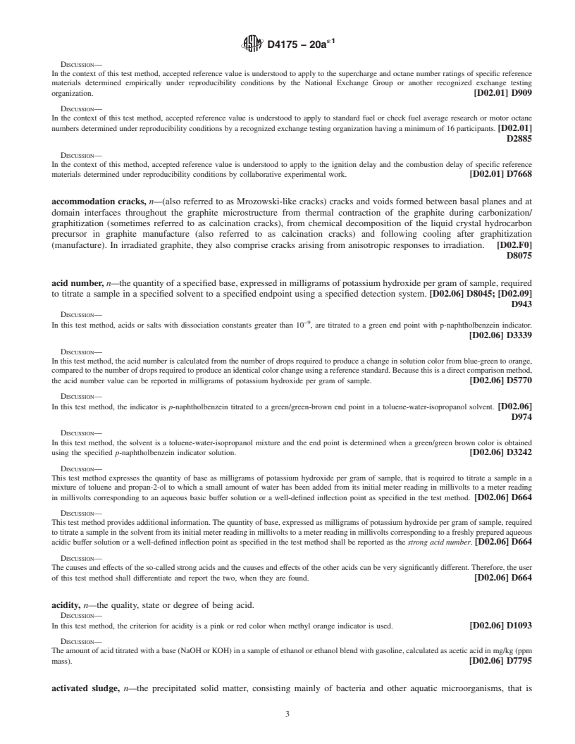 REDLINE ASTM D4175-20ae1 - Standard Terminology Relating to Petroleum Products, Liquid Fuels, and Lubricants