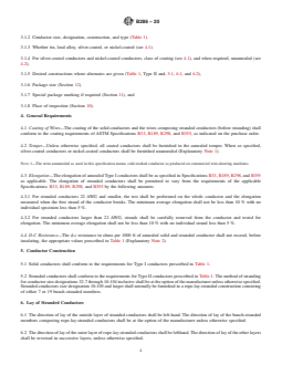 ASTM B286-20 REDLINE ASTM B286-20 - Standard Specification for Copper Conductors for Use in Hookup Wire for Electronic Equipment - Page 4 preview