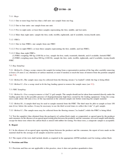 REDLINE ASTM D1799-20 - Standard Practice for Carbon Black—Sampling Packaged Shipments