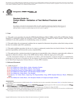 REDLINE ASTM D4821-20 - Standard Guide for Carbon Black—Validation of Test Method Precision and  Bias