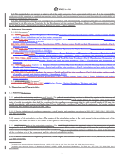 ASTM F2033-20 REDLINE ASTM F2033-20 - Standard Specification for Total Hip Joint Prosthesis and Hip Endoprosthesis Bearing Surfaces Made of Metallic, Ceramic, and Polymeric Materials - Page 2 preview