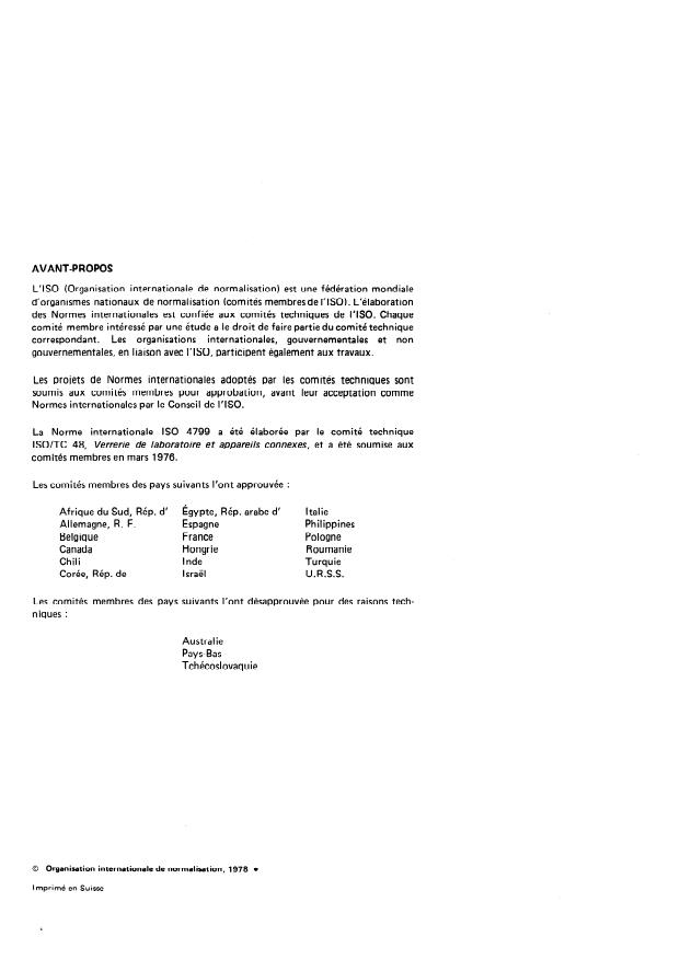 ISO 4799:1978 ISO 4799:1978 - Verrerie de laboratoire — Réfrigérants
Released:11/1/1978 - Page 2 preview