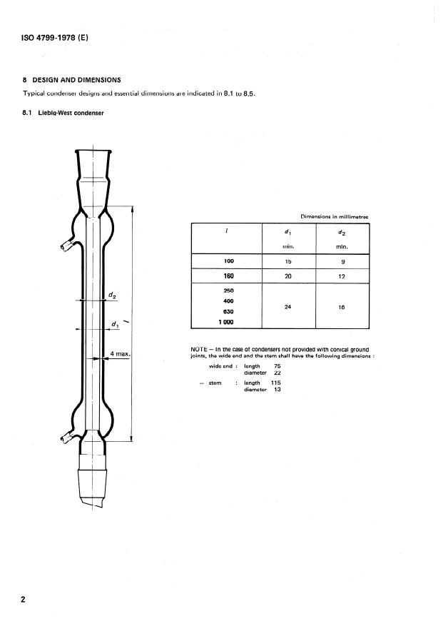 ISO 4799:1978 ISO 4799:1978 - Laboratory glassware — Condensers
Released:11/1/1978 - Page 4 preview