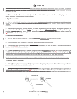 ASTM F2582-20 REDLINE ASTM F2582-20 - Standard Test Method for Dynamic Impingement Between Femoral and Acetabular Hip Components - Page 3 preview