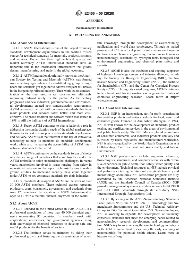 ASTM E2456-06(2020) - Standard Terminology Relating to  Nanotechnology