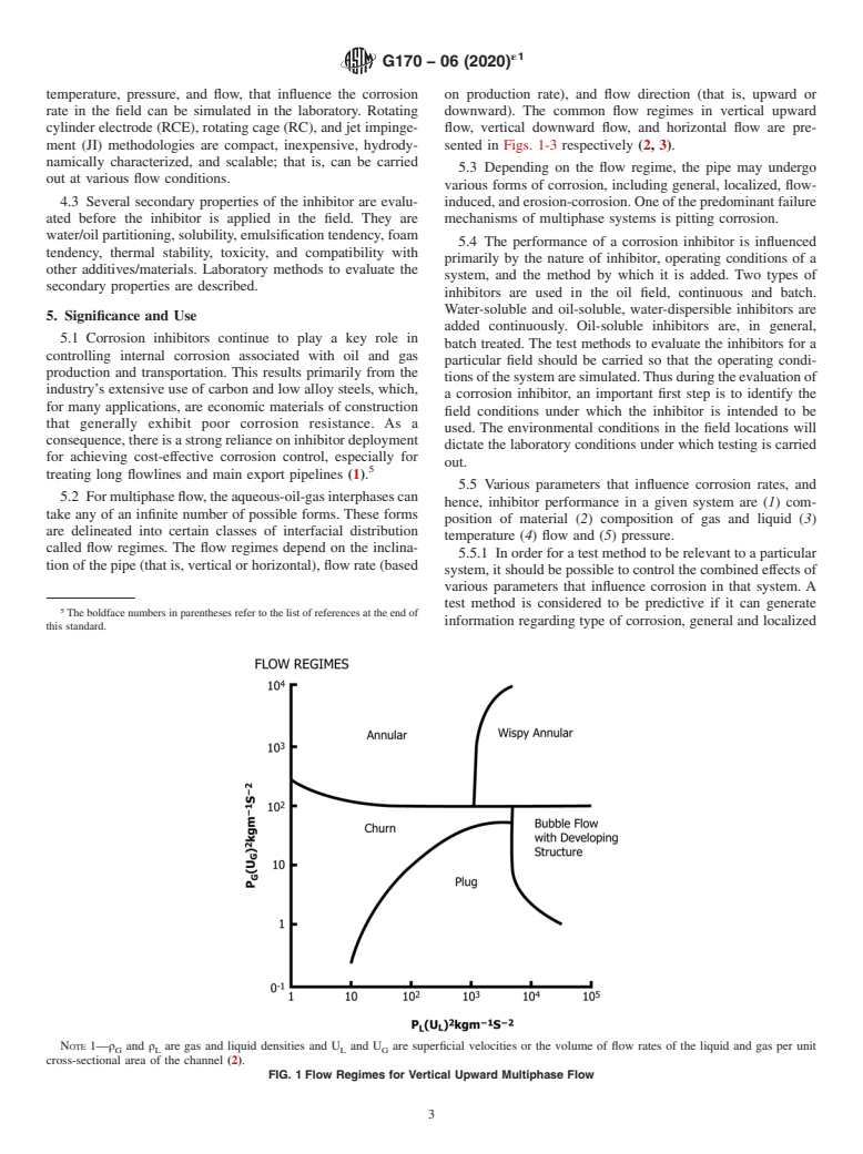 ASTM G170-06(2020)e1 - Standard Guide for Evaluating and Qualifying Oilfield and Refinery Corrosion Inhibitors  in the Laboratory