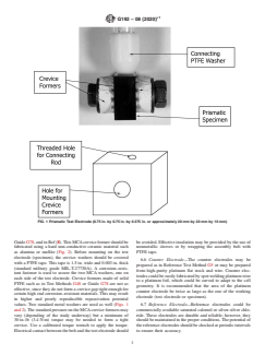 ASTM G192-08(2020)e1 ASTM G192-08(2020)e1 - Standard Test Method for Determining the Crevice Repassivation Potential of Corrosion-Resistant Alloys Using a Potentiodynamic-Galvanostatic-Potentiostatic Technique - Page 3 preview