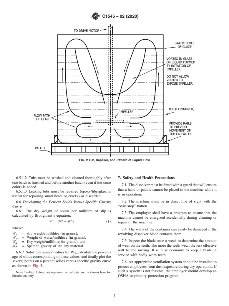 ASTM C1545-02(2020) - Standard Practice for  Dispersing Pigments and Other Materials Into Water-Based Suspensions  With High Intensity Mixer