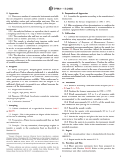 ASTM D7662-15(2020) ASTM D7662-15(2020) - Standard Test Method for Carbon Content in Carbon Black Feedstock Oils - Page 2 preview