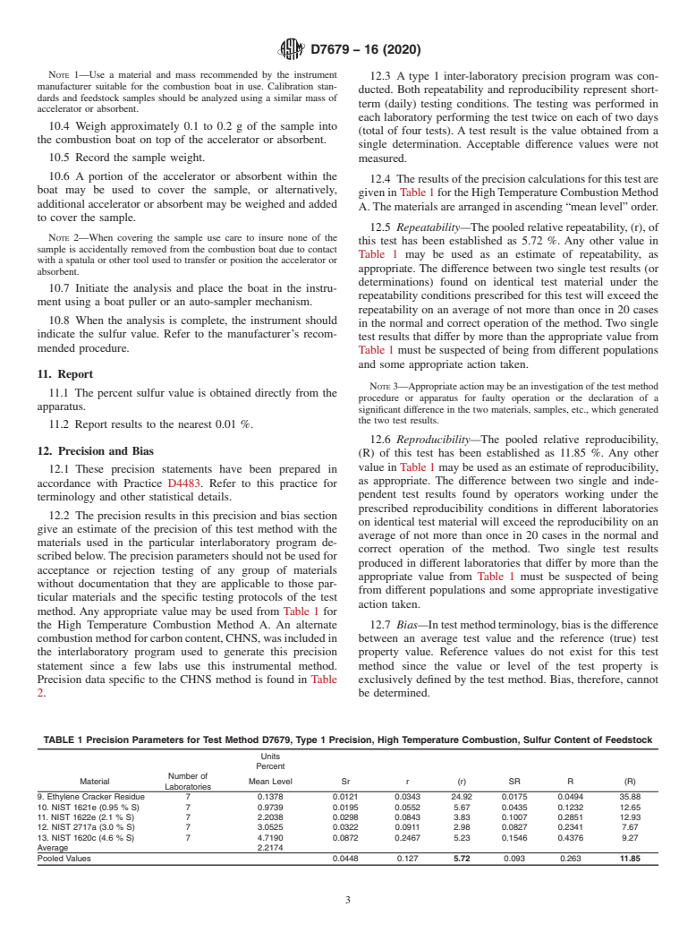 ASTM D7679-16(2020) - Standard Test Method for Sulfur Content in Carbon Black Feedstock Oils