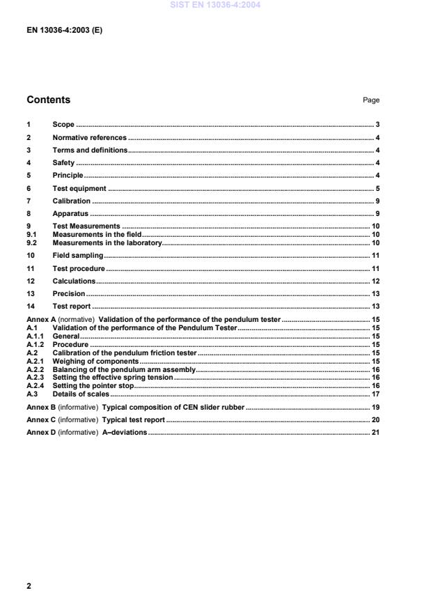 EN 13036-4:2003 EN 13036-4:2004 - Page 4 preview