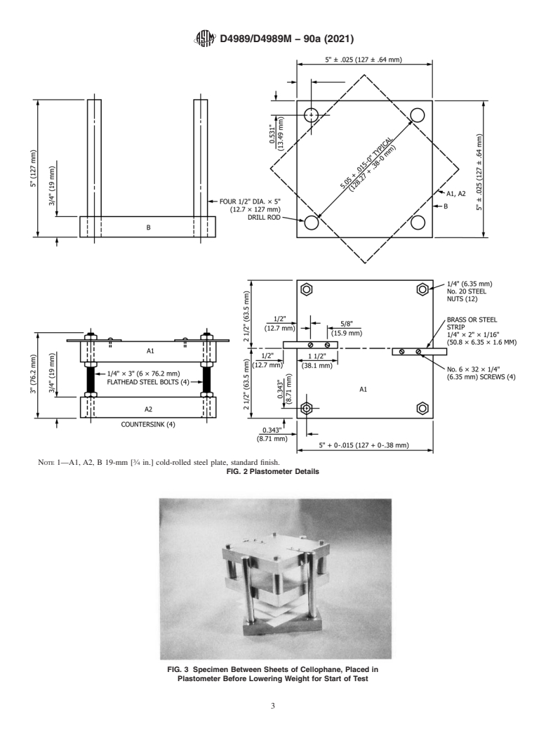 ASTM D4989/D4989M-90a(2021) - Standard Test Method for Apparent Viscosity (Flow) of Roofing Bitumens Using the Parallel   Plate Plastometer