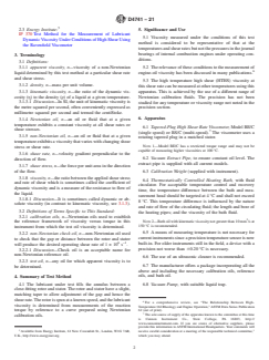 ASTM D4741-21 ASTM D4741-21 - Standard Test Method for Measuring Viscosity at High Temperature and High Shear Rate by Tapered-Plug Viscometer - Page 2 preview