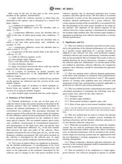 ASTM E905-87(2021) ASTM E905-87(2021) - Standard Test Method for Determining Thermal Performance of Tracking Concentrating Solar Collectors - Page 3 preview
