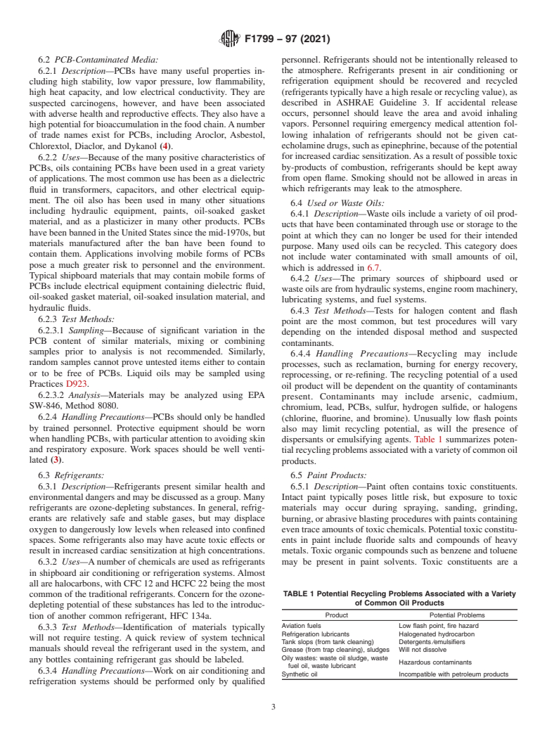 ASTM F1799-97(2021) - Standard Guide for  Shipboard Generated Waste Management Audits