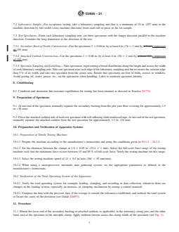ASTM D3936-21 REDLINE ASTM D3936-21 - Standard Test Method for Resistance to Delamination of the Secondary Backing of Pile Yarn Floor Covering - Page 3 preview