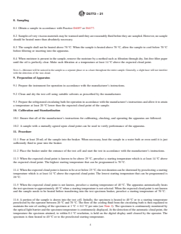 ASTM D5772-21 REDLINE ASTM D5772-21 - Standard Test Method for Cloud Point of Petroleum Products and Liquid Fuels (Linear Cooling Rate Method) - Page 4 preview