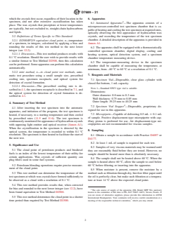 ASTM D7689-21 ASTM D7689-21 - Standard Test Method for Cloud Point of Petroleum Products and Liquid Fuels (Mini Method) - Page 2 preview