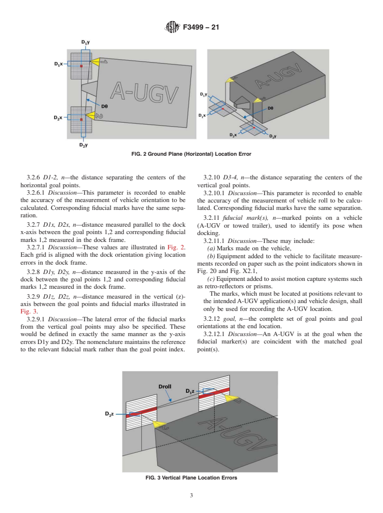 ASTM F3499-21 - Standard Test Method for Confirming the Docking Performance of A-UGVs