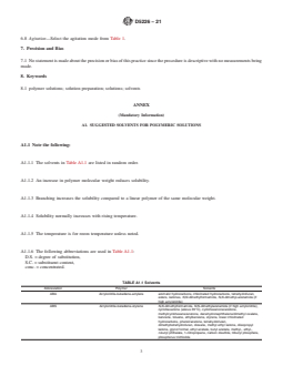 ASTM D5226-21 REDLINE ASTM D5226-21 - Standard Practice for Dissolving Polymer Materials - Page 3 preview