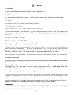 ASTM C1580-20 REDLINE ASTM C1580-20 - Standard Test Method for Water-Soluble Sulfate in Soil - Page 2 preview