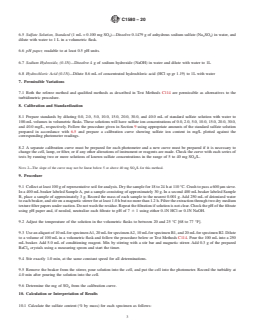 ASTM C1580-20 REDLINE ASTM C1580-20 - Standard Test Method for Water-Soluble Sulfate in Soil - Page 3 preview