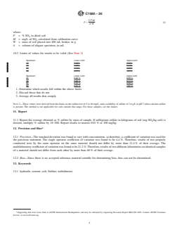 ASTM C1580-20 REDLINE ASTM C1580-20 - Standard Test Method for Water-Soluble Sulfate in Soil - Page 4 preview