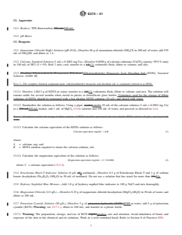 ASTM E372-21 REDLINE ASTM E372-21 - Standard Test Method for Determination of Calcium and Magnesium in Magnesium Ferrosilicon by EDTA Titrimetry - Page 3 preview