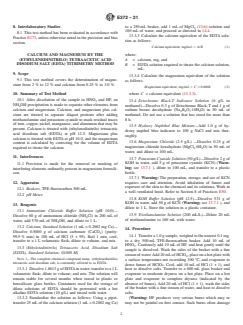 ASTM E372-21 ASTM E372-21 - Standard Test Method for Determination of Calcium and Magnesium in Magnesium Ferrosilicon by EDTA Titrimetry - Page 2 preview
