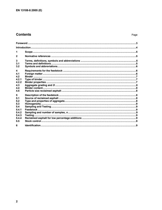 EN 13108-8:2005 EN 13108-8:2006 - Page 4 preview