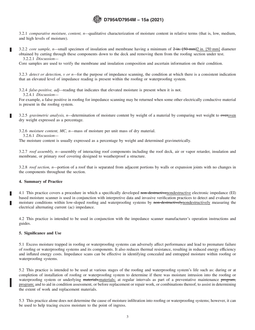 ASTM D7954/D7954M-15a(2021) - Standard Practice for Moisture Surveying ...