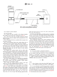 ASTM F820-21 ASTM F820-21 - Standard Test Method for Measuring Air Performance Characteristics of Central Vacuum Cleaning Systems - Page 4 preview