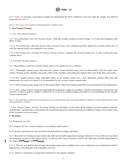 ASTM F558-21 REDLINE ASTM F558-21 - Standard Test Method for Measuring Air Performance Characteristics of Vacuum Cleaners - Page 4 preview