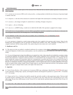 ASTM D6818-21 REDLINE ASTM D6818-21 - Standard Test Method for Tensile Properties of Rolled Erosion Control Products - Page 2 preview