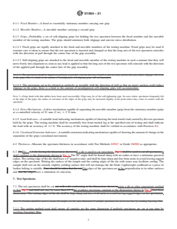 ASTM D1004-21 REDLINE ASTM D1004-21 - Standard Test Method for Tear Resistance (Graves Tear) of Plastic Film and Sheeting - Page 3 preview