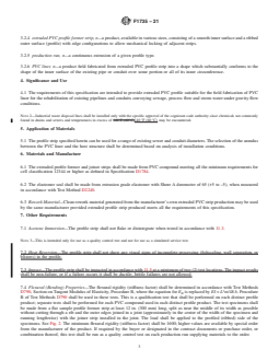 ASTM F1735-21 REDLINE ASTM F1735-21 - Standard Specification for Poly (Vinyl Chloride) (PVC) Profile Strip for PVC Liners for Rehabilitation of Existing Man-Entry Sewers and Conduits - Page 3 preview
