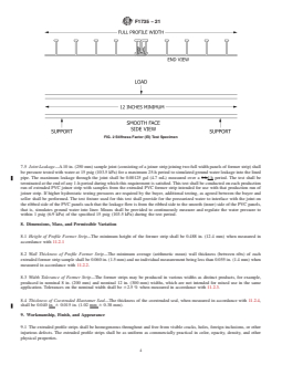 ASTM F1735-21 REDLINE ASTM F1735-21 - Standard Specification for Poly (Vinyl Chloride) (PVC) Profile Strip for PVC Liners for Rehabilitation of Existing Man-Entry Sewers and Conduits - Page 4 preview