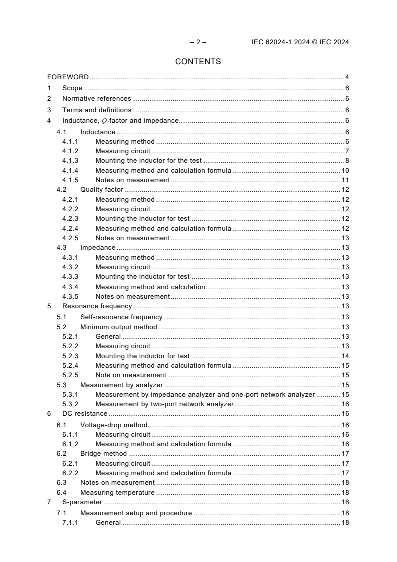 IEC 62024-1:2024 IEC 62024-1:2024 - High frequency inductive components - Electrical characteristics and measuring methods - Part 1: Nanohenry range chip inductor
Released:17. 07. 2024
Isbn:9782832293010 - Page 4 preview