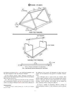 ASTM D4338-97(2021) ASTM D4338-97(2021) - Standard Test Method for Flexibility Determination of Supported Adhesive Films by Mandrel Bend - Page 2 preview