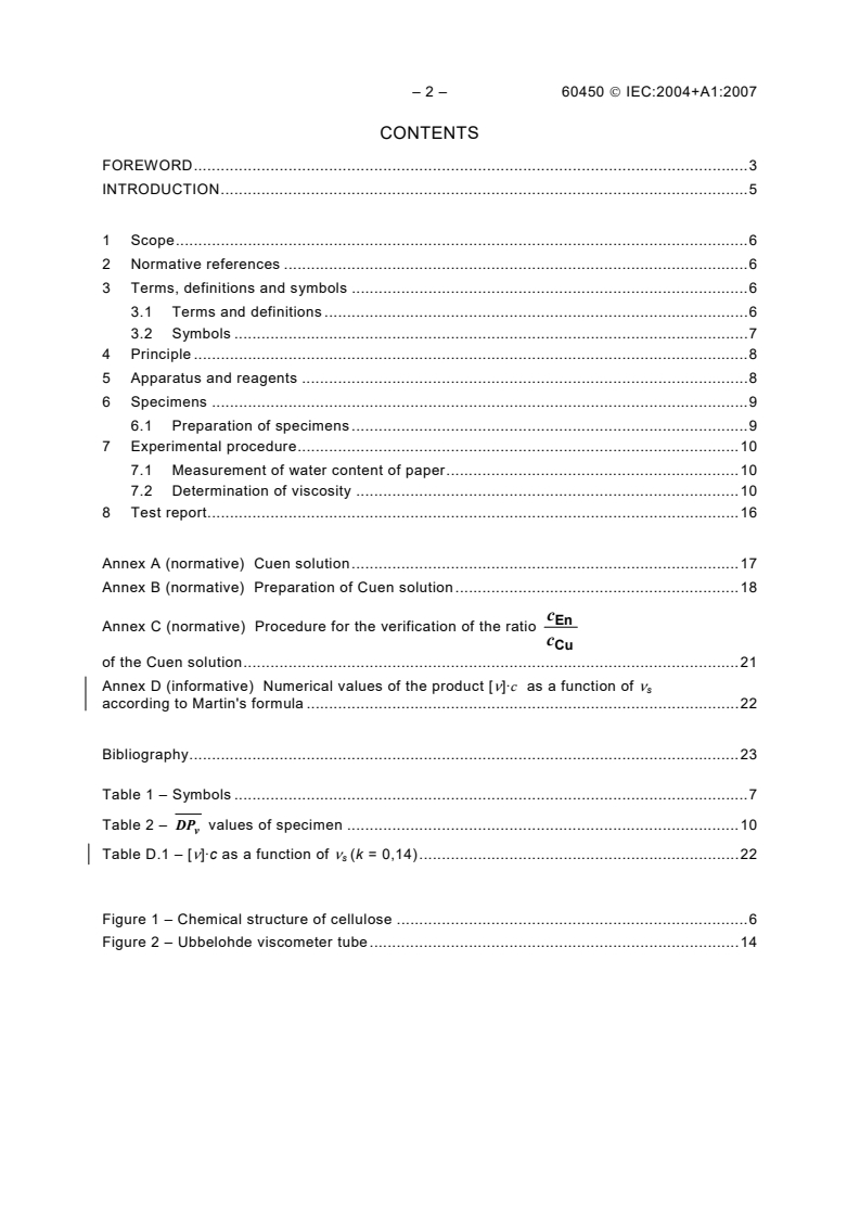 IEC 60450:2004 IEC 60450:2004+AMD1:2007 CSV - Measurement of the average viscometric degree of polymerization of new and aged cellulosic electrically insulating materials
Released:7/25/2007
Isbn:2831892341 - Page 4 preview