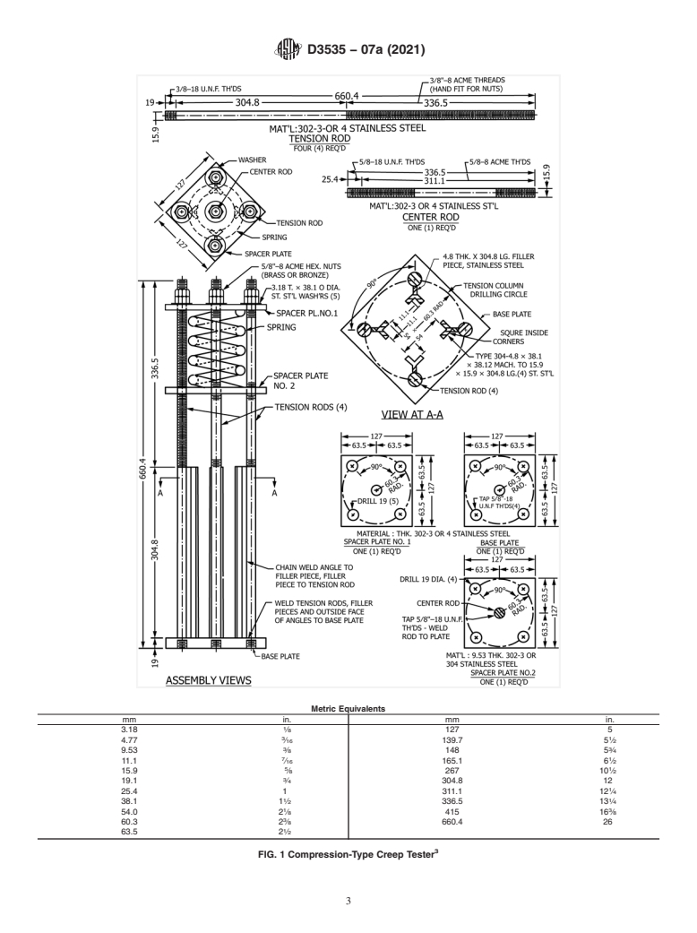 ASTM D3535-07a(2021) - Standard Test Method for Resistance to Creep Under Static Loading for Structural Wood  Laminating   Adhesives Used Under Exterior Exposure Conditions