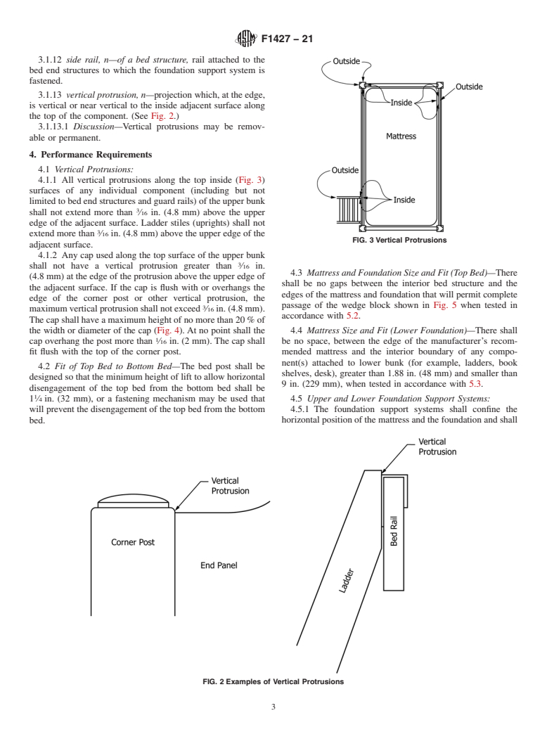 ASTM F1427-21 - Standard Consumer Safety Specification for Bunk Beds