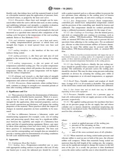 ASTM F2029-16(2021) ASTM F2029-16(2021) - Standard Practices for Making Laboratory Heat Seals for Determination of Heat Sealability of Flexible Barrier Materials as Measured by Seal Strength - Page 2 preview