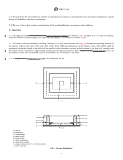ASTM C417-21 REDLINE ASTM C417-21 - Standard Test Method for Thermal Conductivity of Unfired Monolithic Refractories - Page 2 preview